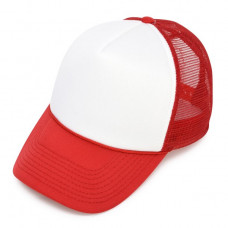 Red and White Trucker